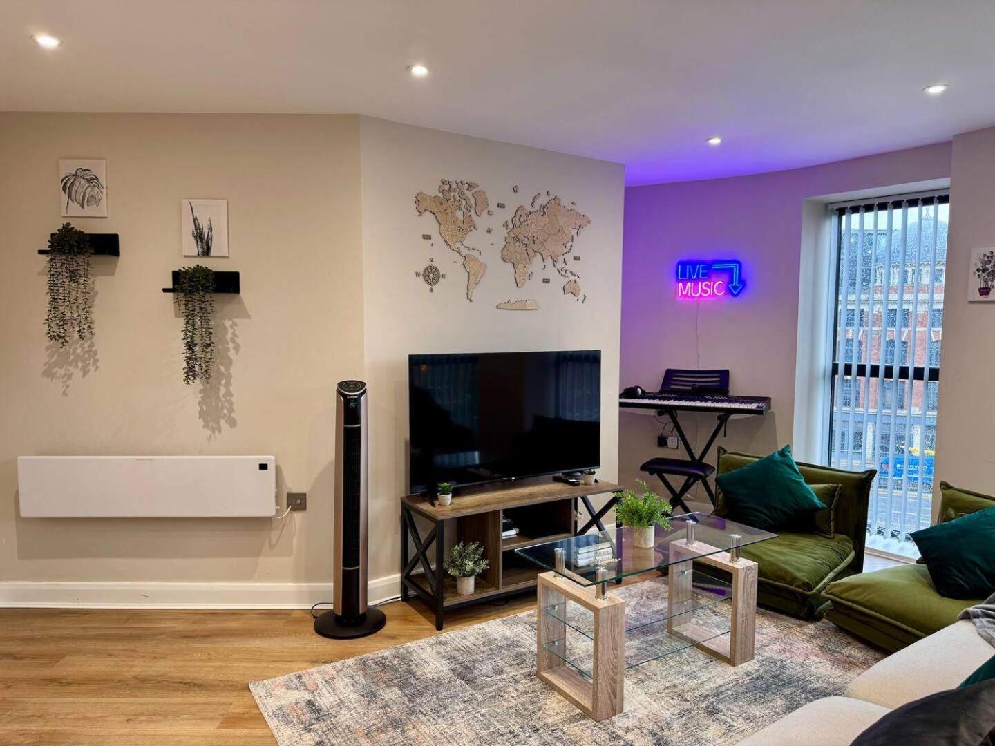 Modern City Apartment - Sleeps 4 & Walk To Arena Leeds  Ngoại thất bức ảnh